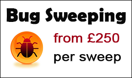 Bug Sweeping Cost in Port Talbot